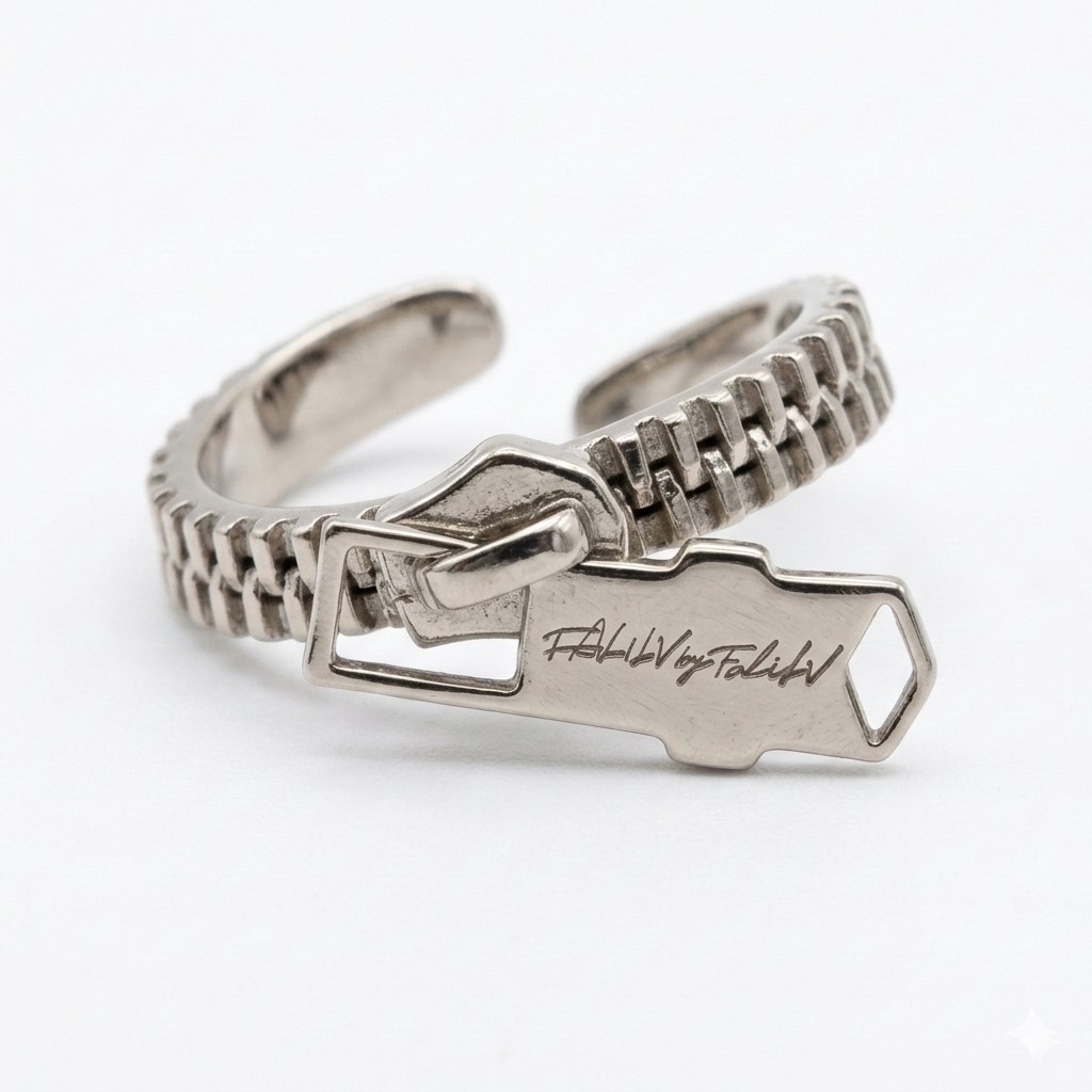FALILV by FaLiLV 2025 ネックレス FALILV by FaLiLV x CHANU Wrap Zipper Ring | Fear, and Loathing in
