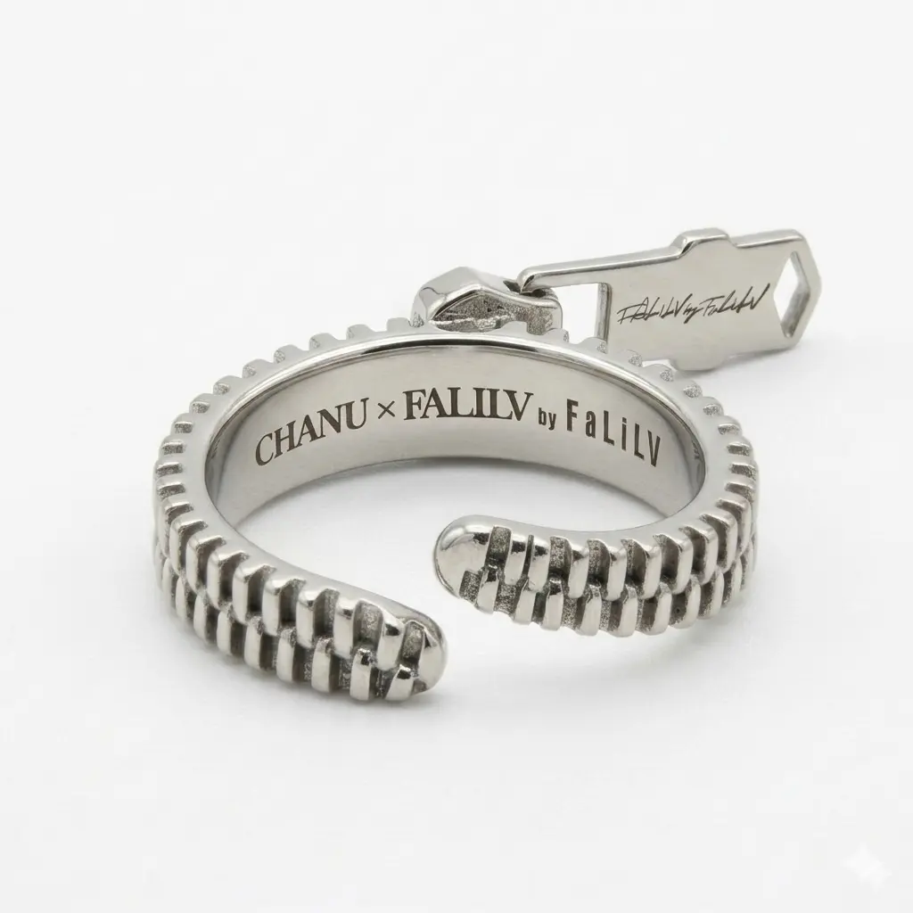 FALILV by FaLiLV 2025 ネックレス FALILV by FaLiLV x CHANU Wrap Zipper Ring | Fear, and Loathing in