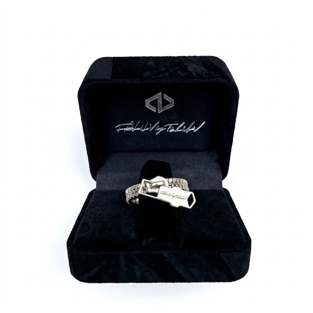 FALILV by FaLiLV 2025 ネックレス FALILV by FaLiLV x CHANU Wrap Zipper Ring | Fear, and Loathing in