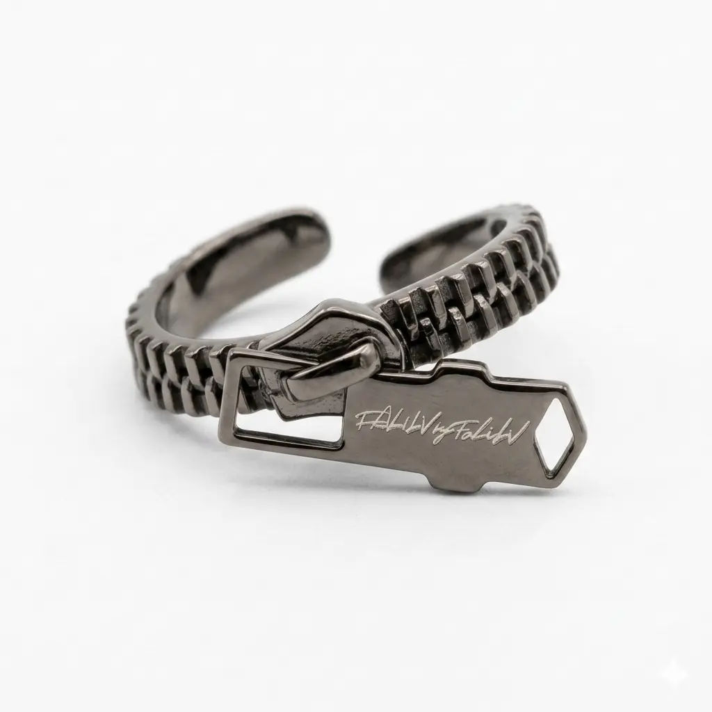 FALILV by FaLiLV x CHANU Wrap Zipper Ring | Fear, and Loathing in